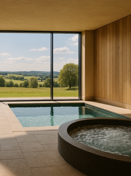 Piscine spa relais d'orti